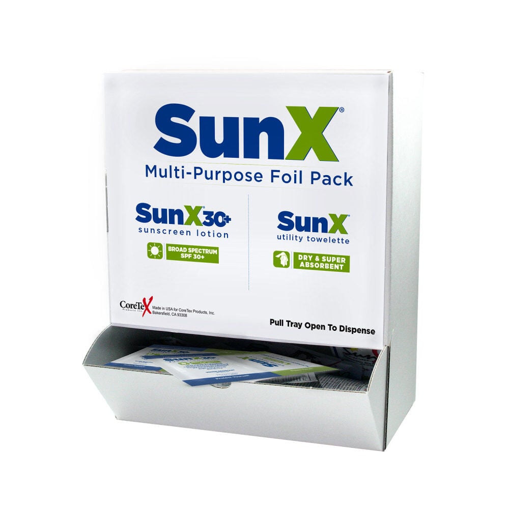 Aero Healthcare SunX30 Lotion and Wipe Pack, Dispenser 50 Pieces, large image number 1