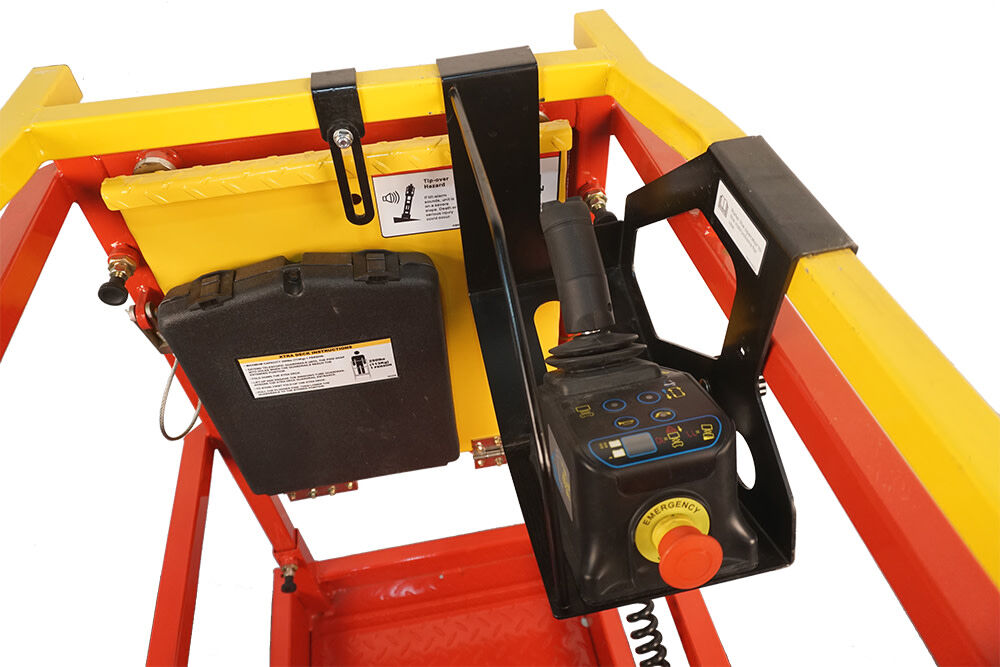mec 19 Ft. XtraDeck Micro Slim Electric Scissor Lift MICRO 19XD from
