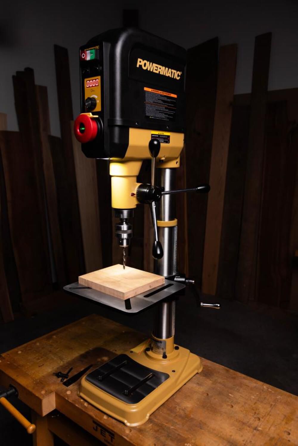 Powermatic 2815BT Variable Speed Benchtop Drill Press, large image number 5