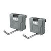 FLEX TRACK LOCK Straight Hook 2 Pieces, small image number 1