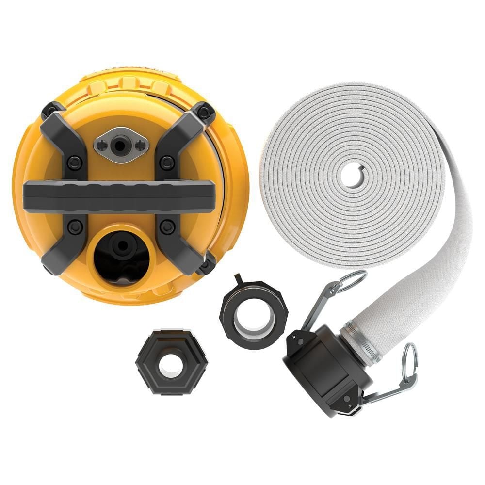 DEWALT 3/4 HP Aluminum Submersible Utility Pump with Hose Kit, large image number 7