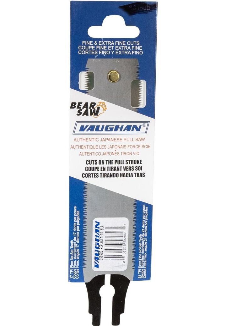 Vaughan Bear Saw 5-1/2 Inch Double Edge Replacement Blade, large image number 4