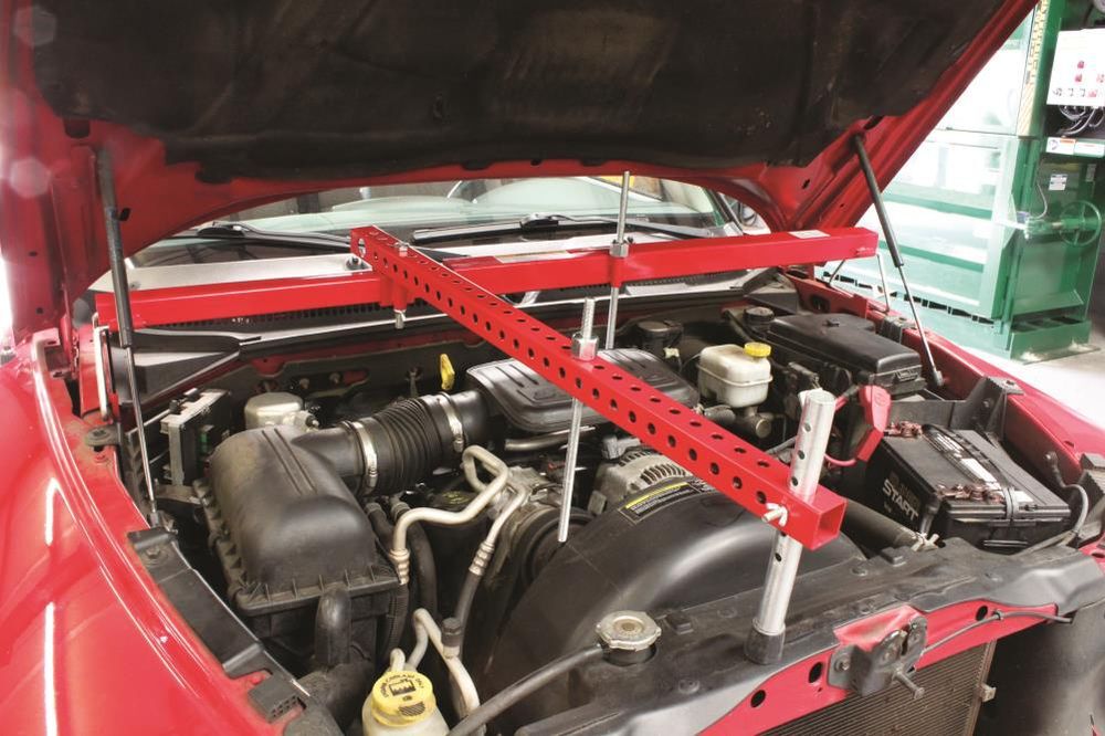 Sunex 3 Point Engine Support Transverse Bar with Arm Support, large image number 3