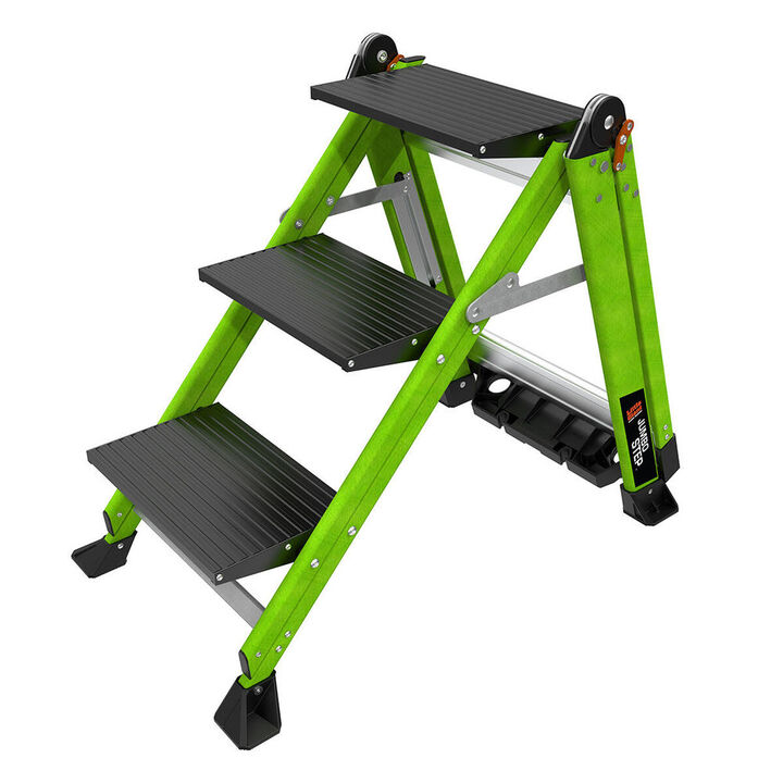 Little Giant Safety Jumbo Step Stool with Handrail, large image number 5