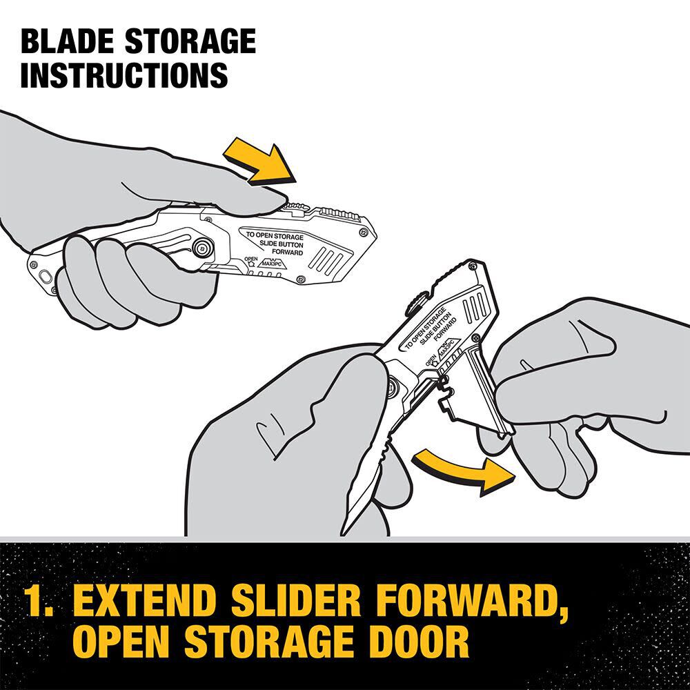 DEWALT Folding Retractable Auto-Load Knife, large image number 7