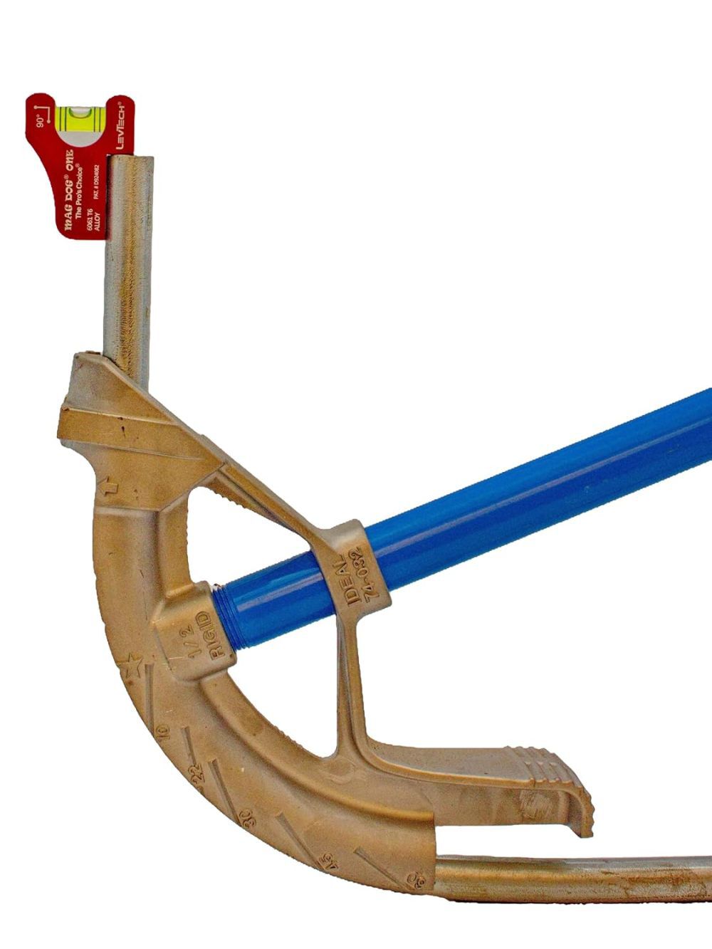 LevTech Mag Dog Red Electrician's One Conduit Level, large image number 5