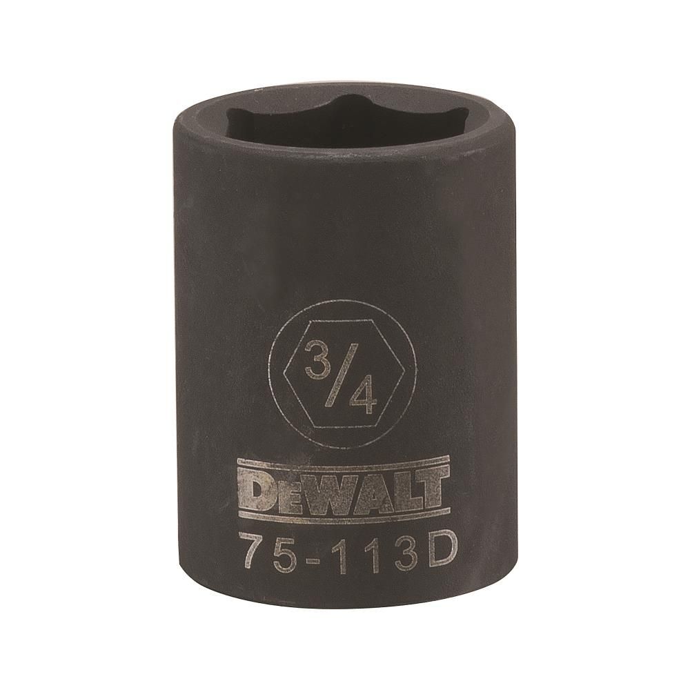 DEWALT 1/2 Drive X 3/4 6PT Standard Impact Socket - DWMT75113OSP