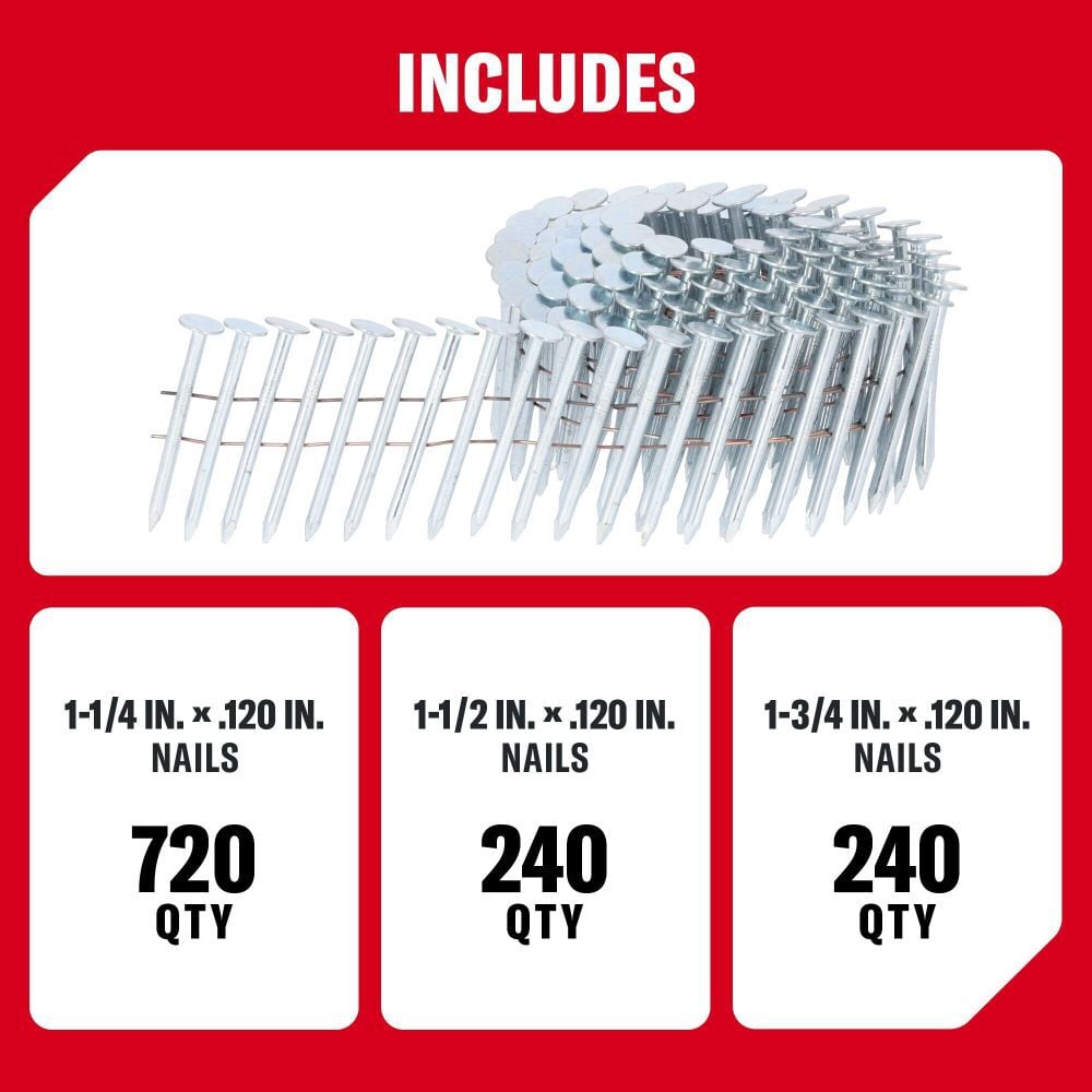 CRAFTSMAN 15 Coil Galvanized Roofing Nails Project Pack, large image number 2