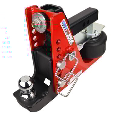 Shocker Hitch 12K 2 Inch Air Receiver Hitch & Drop Ball Mount 2 Inch Hitch Ball