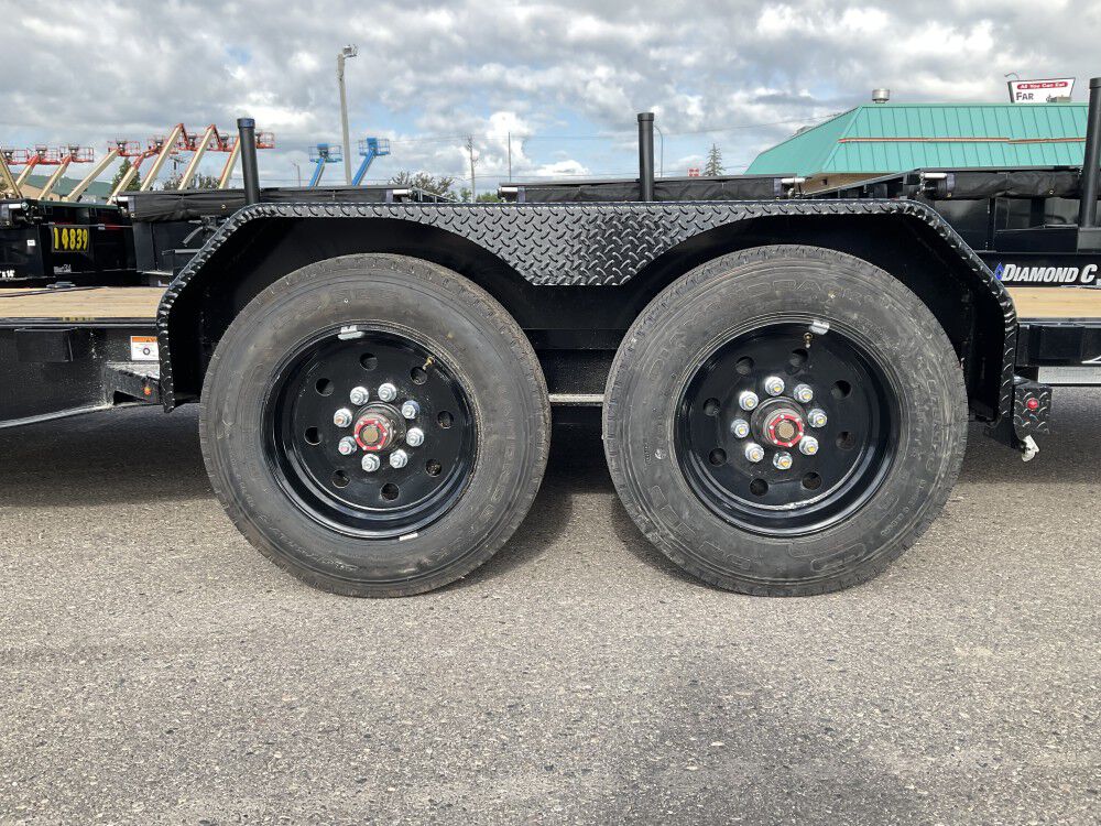 Diamond C HDT208L 22 Ft. x 80 In. 18000 Lbs Tandem Axle Low-Profile Tilt-Bed Trailer, large image number 12