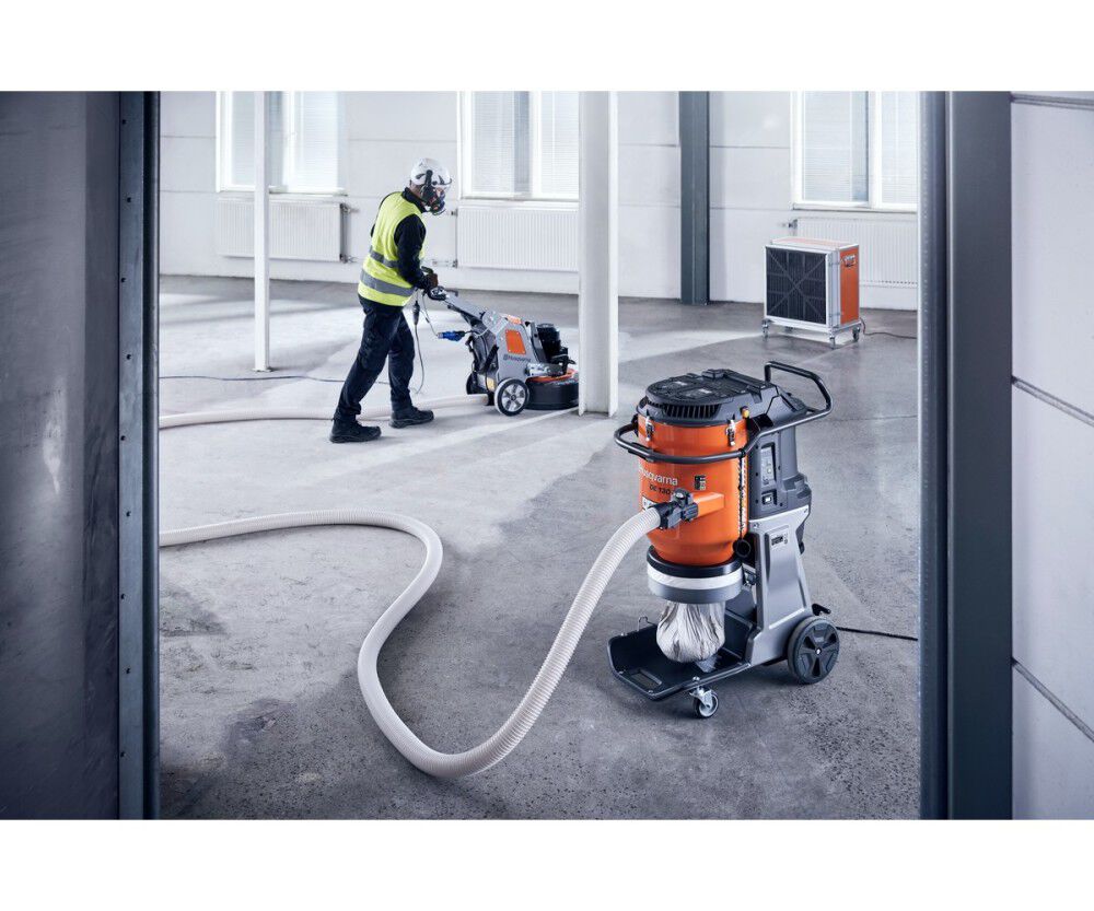 Husqvarna Construction DE 130 H 4HP 120-240V Electric HEPA Dust Extractor Reconditioned, large image number 15
