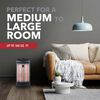 Perfect Aire 22 Inch 1500/750W 5118 BTU Black Infrared Radiant Tower Heater, small image number 2