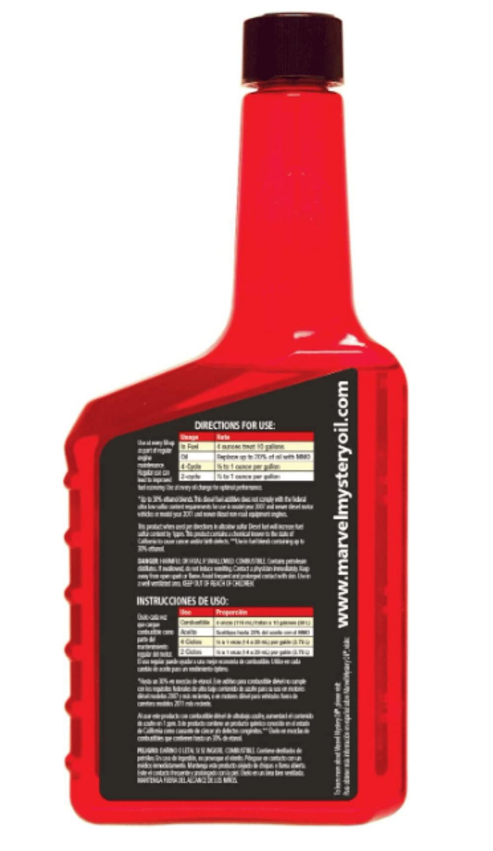 Marvel Mystery Oil 16oz Oil Enhancer & Fuel Treatment, large image number 2