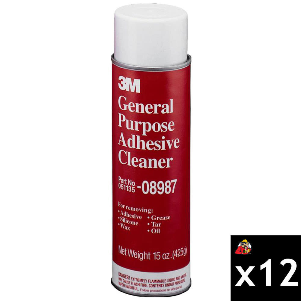 3M Adhesive Cleaner 15 oz Net wt 12 Pack – 08987-12