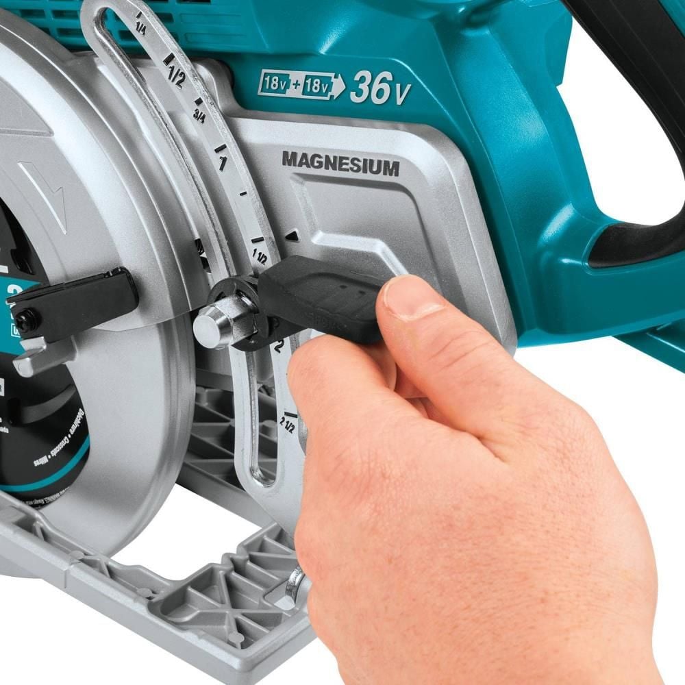 Makita 18V X2 (36V) LXT Rear Handle 7-1/4in Circular Saw Kit, large image number 8