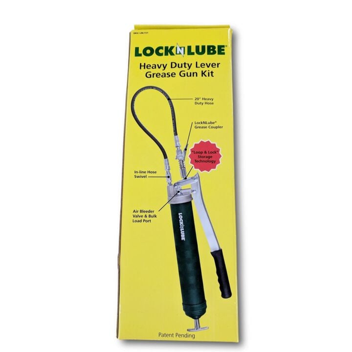 Lock N Lube Lever Grip Heavy Duty 10000PSI Grease Gun, large image number 4