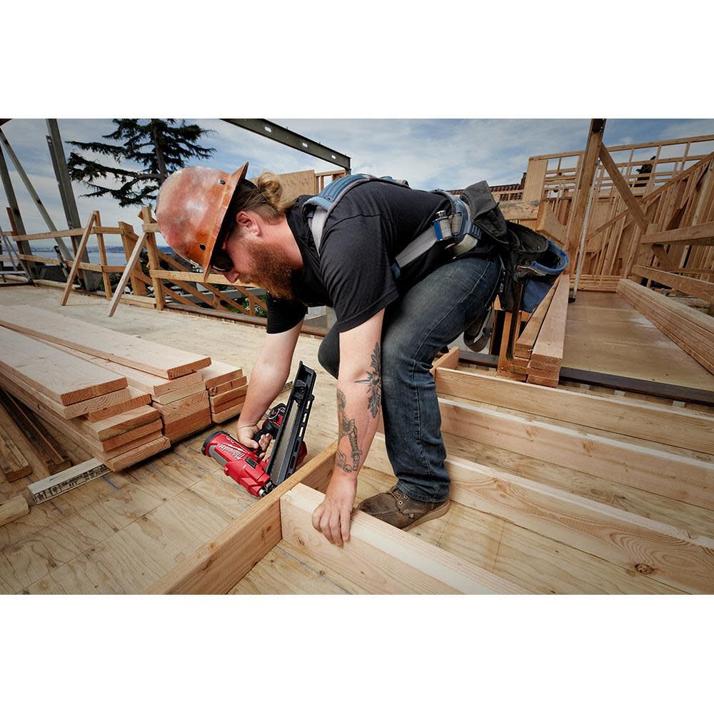 Milwaukee M18 FUEL 30 Degree Framing Nailer (Bare Tool) & Extended Capacity Magazine Bundle, large image number 22