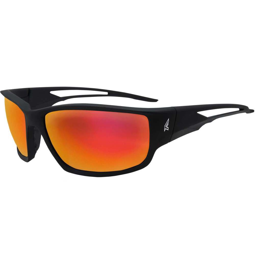 Edge Kazbek Silver & Black Frame Aqua Red Lens – SKAP119