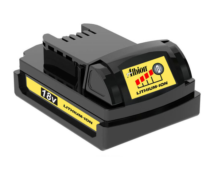 Albion Engineering 18V 1.5Ah Lithium Ion Power Tool Battery Pack with Fuel Indicator