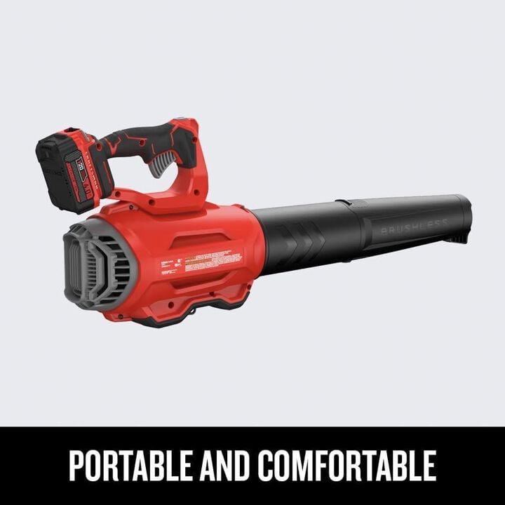 CRAFTSMAN V20* Brushless Cordless Axial Leaf Blower 4Ah Kit, large image number 8