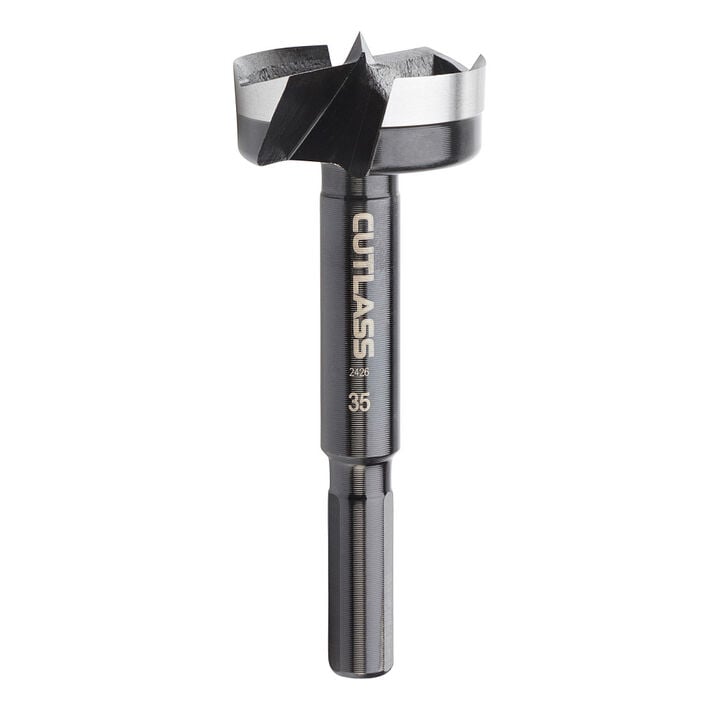 Commander Tool Cutlass 35 mm Forged Steel Forstner Bit