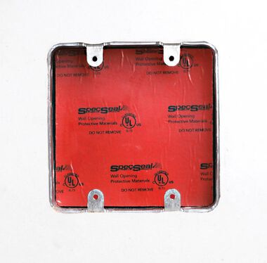 Specified Technologies Inc SpecSeal EP Powershield Electrical Box Insert, large image number 5