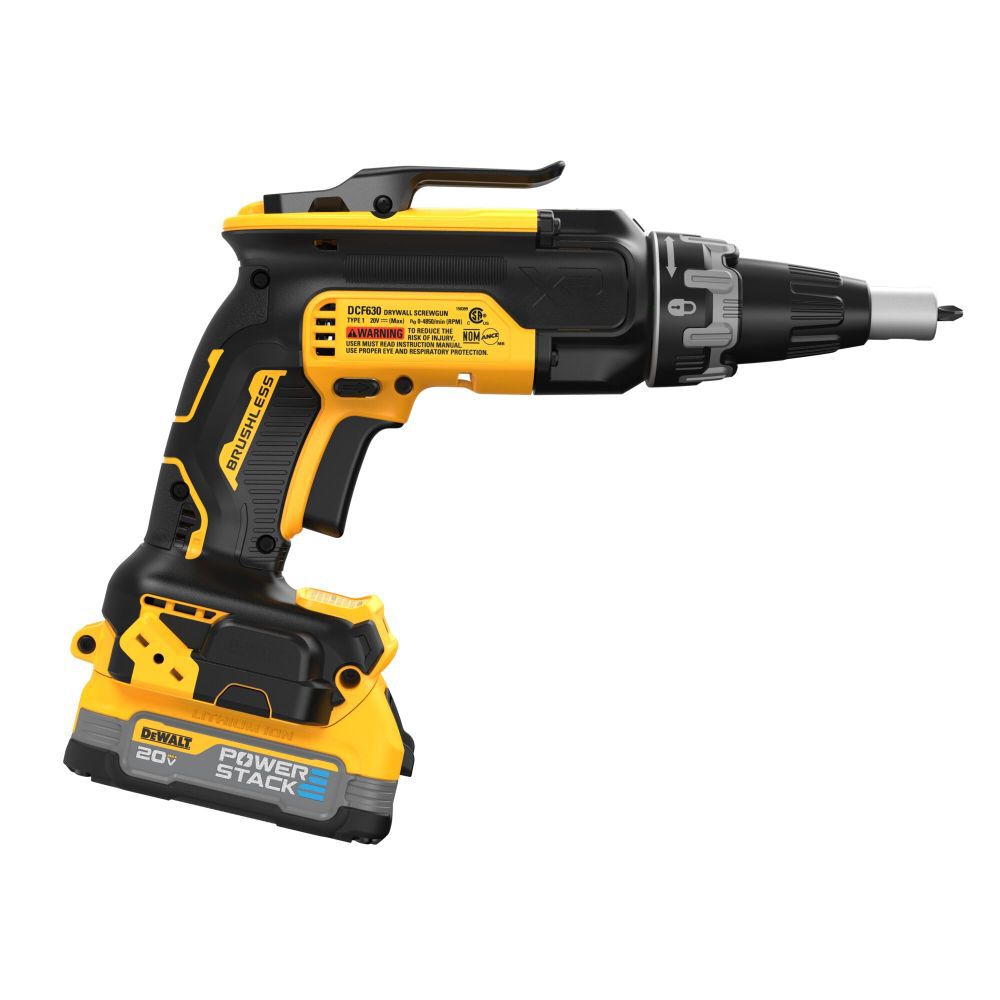 DEWALT 20V Max XR Drywall Screwgun Kit DCF630E1 Acme Tools