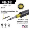 Klein Tools 5-in-1 Screwdriver/Nut Driver, small