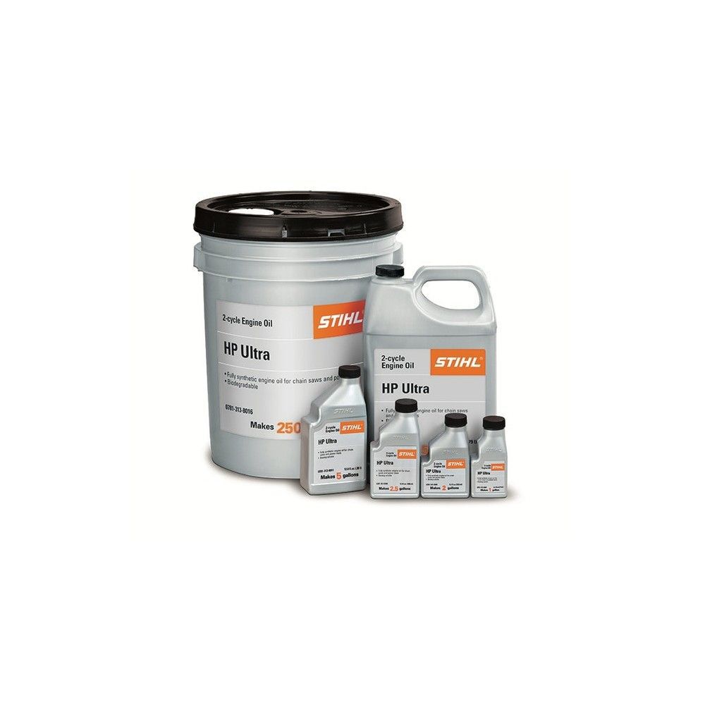 Stihl HP Ultra Fully Synthetic 2-Cycle Engine Oil 50:1 2.5 Gal Mix 6.4 oz, large image number 3