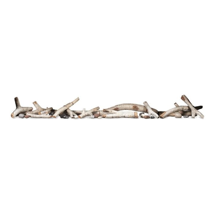 Napoleon X-Large Standard Birch Log Kit for Electric Fireplaces