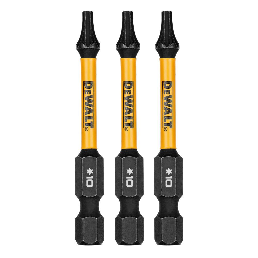 DEWALT 2.25In Torx T10 Flextorq 3 Pack DWAF2TX10IR3 - Acme Tools