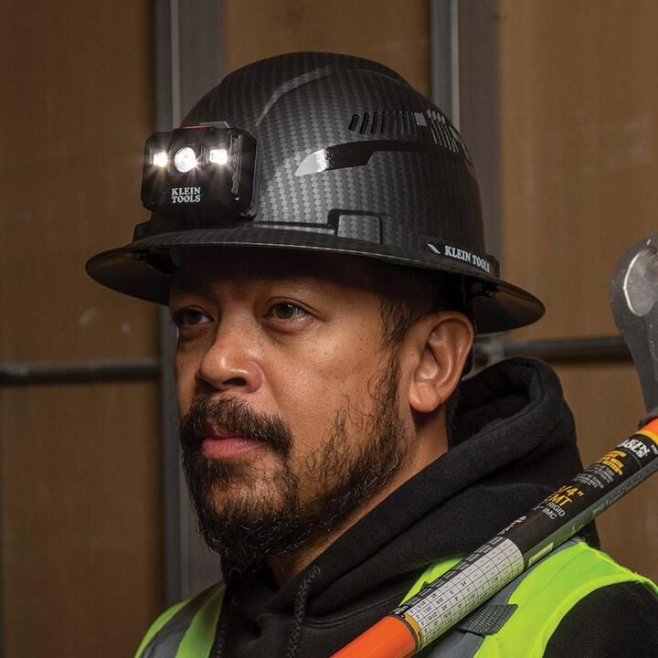 Klein Tools Hard Hat Class E with Lamp, large image number 12