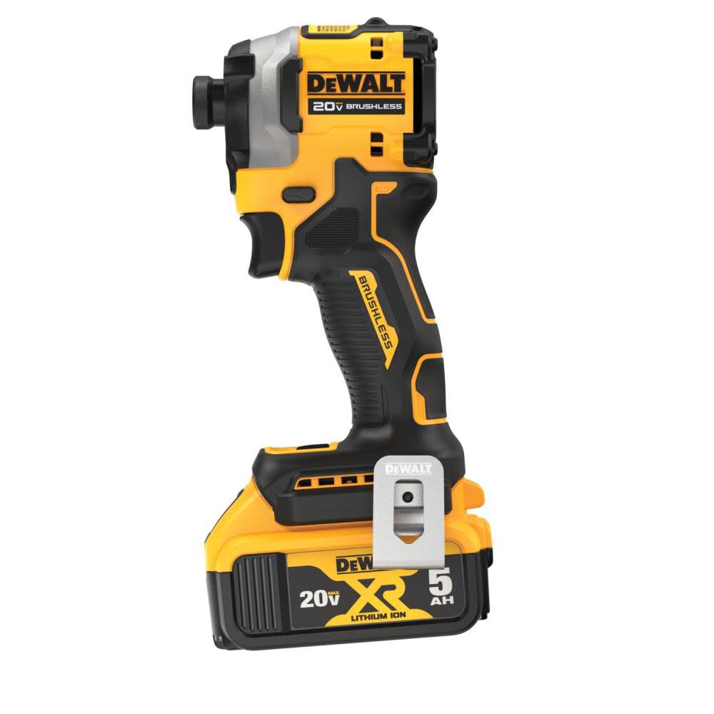 DEWALT 20V MAX 1/4in Impact Driver & Reciprocating Saw Combo Kit Bundle, large image number 4