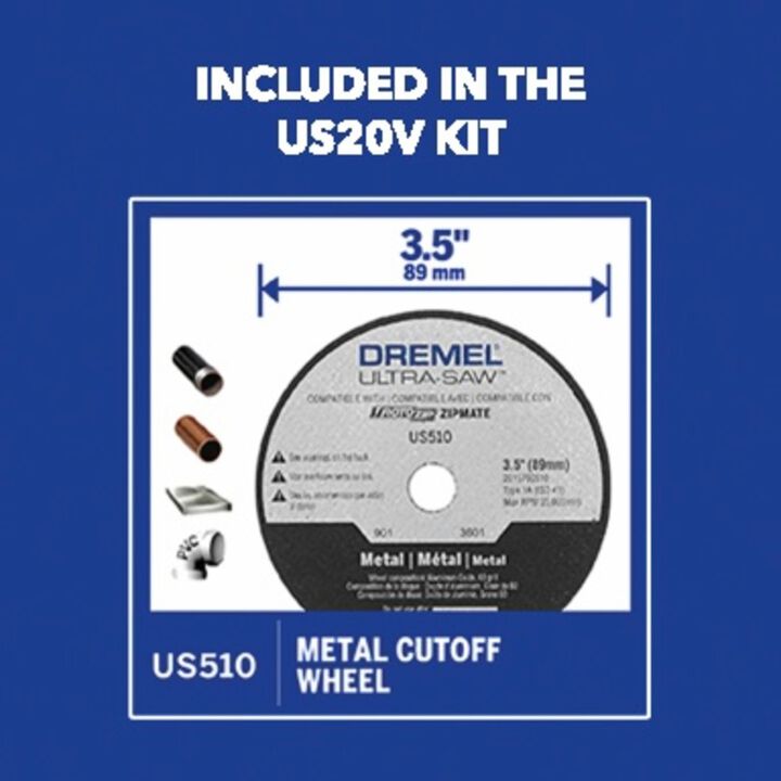 Dremel 3.5 In. Metal Cutting Wheel, large image number 2