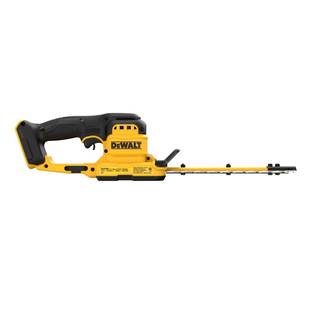 DEWALT 20V MAX 8 Inch Cordless Compact Hedge Trimmer (Bare Tool), large image number 4