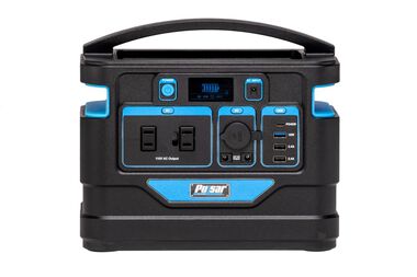 Pulsar Products 1,000 Watt Lithium-Ion Battery Solar Portable Power Station