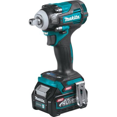 Makita XGT 40V max Impact Wrench Kit 4 Speed 1/2in, large image number 2