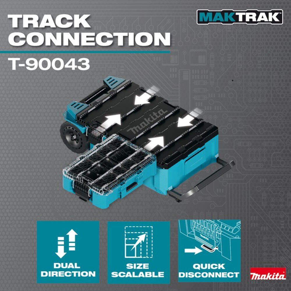 Makita Promotional MAKTRAK Deep Medium Organizer, large image number 4