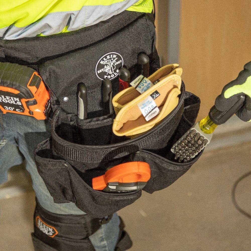 Klein Tools PowerLine 8 Pocket Tool Pouch, large image number 6