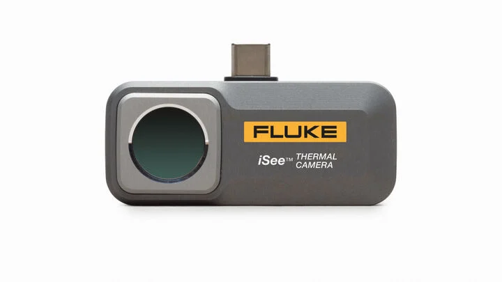 Fluke 25 Hz/256 x 192, iSee Mobile Thermal Imaging Camera for Apple/iOS Devices, Type-C USB Interface, -4 Degree Fahrenheit to 1022 Degree Fahrenheit