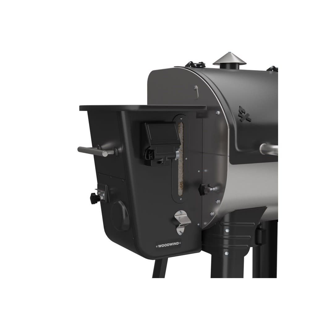 Camp Chef Woodwind 24 25000 Btu Stainless Steel Pellet Grill with Black Lid, large image number 4