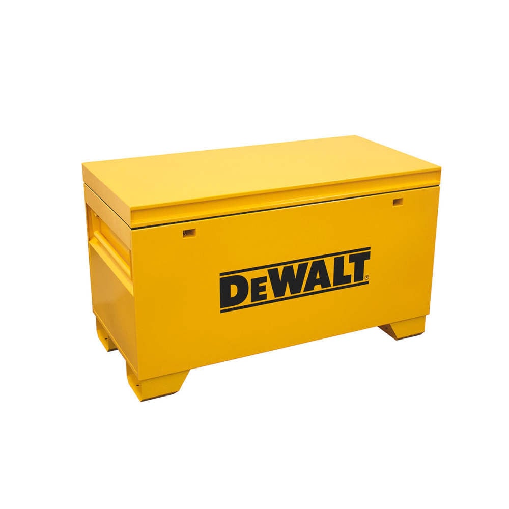 DEWALT 36 Inch Yellow Heavy Duty Steel Jobsite Box, large image number 4