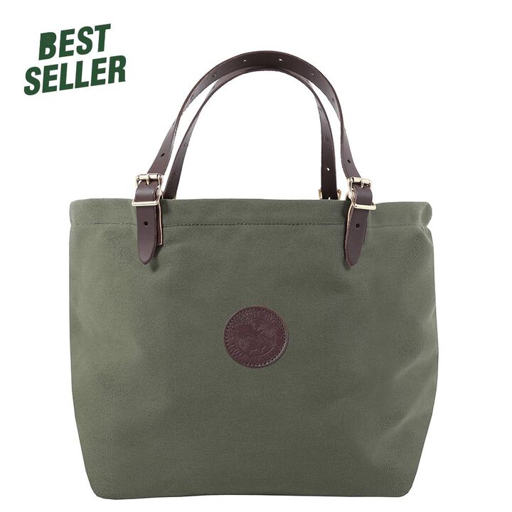 Duluth Pack Classic Canvas Market Tote 33 Liter  Olive Drab