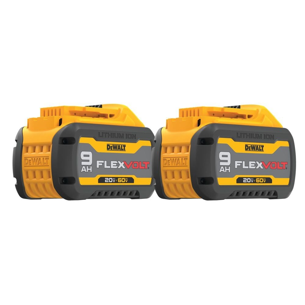 DEWALT FLEXVOLT 20V/60V 9Ah Lithium Ion Power Tool Battery Pack with Fuel Indicator (2 Pack), large image number 6