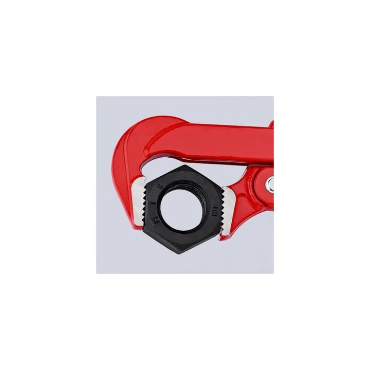 Knipex Pipe Wrench 90 Degree Angled 310 mm Swedish Pattern, large image number 6