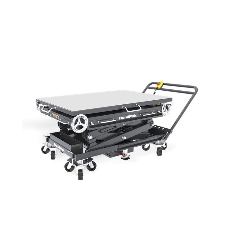 Bendpak EVS4500 4500 Lbs Full-Rise 12V Battery Mobile Scissor Lift Table, large image number 1