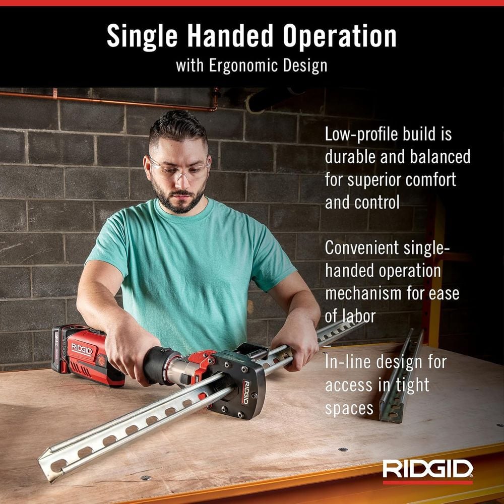 Ridgid RP-351 Press Tool Kit with Battery and ProPress Jaws, large image number 4