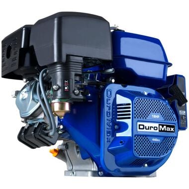 Duromax 440cc Gas 1-Inch Shaft Recoil Electric Start Engine