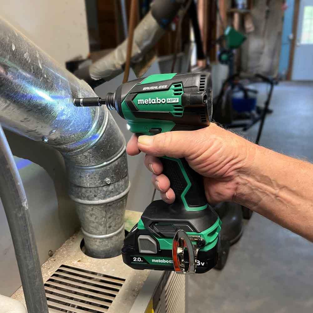 Metabo HPT Promotional 18V MultiVolt Cordless Impact Driver Tool Body Only, large image number 5