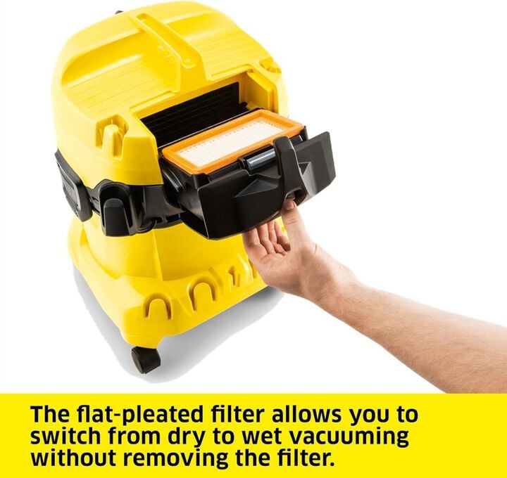 Karcher WD 4 120V 1100W 152 CFM Wet or Dry Vacuum, large image number 5